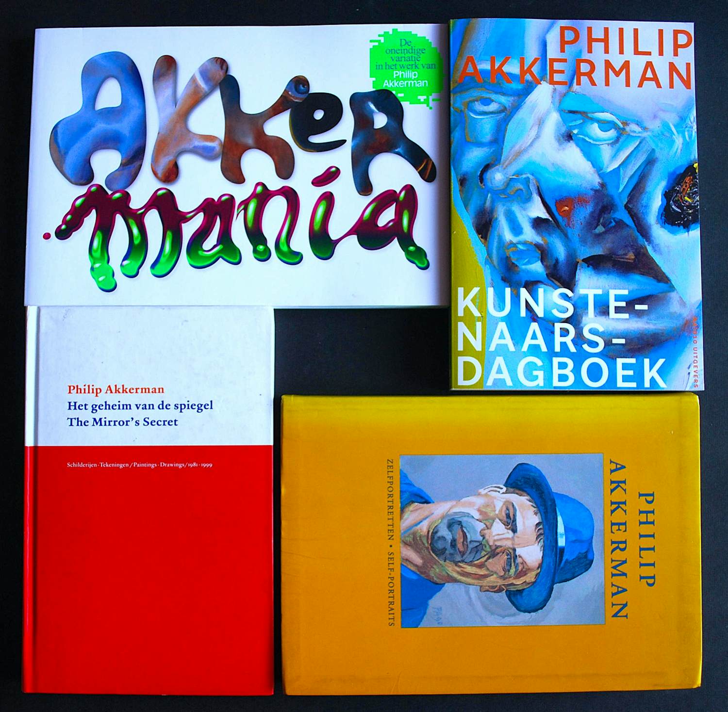 AcheterPhilip Akkerman - 4 boeken: 2010,2011, 2001 (gesigneerd),1992.? Enchérissez de 65!