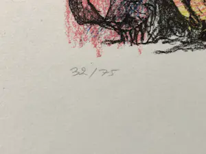 Bernard Schultze - "mit dem Arm" kopen? Bied vanaf 100!