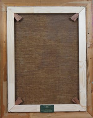 Gaston Pauwels - olieverf op doek - jonge vrouw met mandoline kopen? Bied vanaf 225!