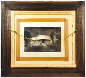 Marinus Bies - Huis aan het water (dubbelzijdig landschap) kopen? Bied vanaf 150!