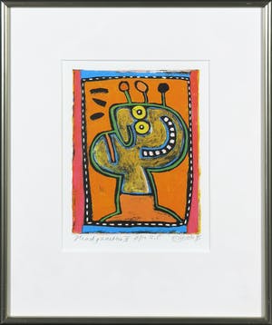 Clemens Briels - Zeefdruk, Headquarters II kopen? Bied vanaf 50!