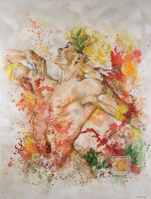 Rineke de Jong - Giclée op doek, Dancing Apollo kopen? Bied vanaf 1!