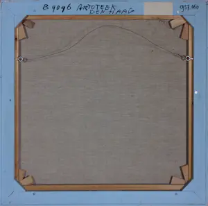 Jan Voets - Acryl op doek, Gebouw - Ingelijst kopen? Bied vanaf 100!