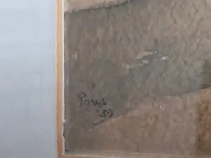 Niet of onleesbaar gesigneerd - In 1939 gemaakt aquarel "Paris - Île de la Cité Conciergerie - gesigneerd kopen? Bied vanaf 1!