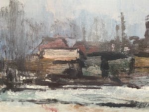 Staf Beerten - avondzicht op Beverlo kopen? Bied vanaf 125!