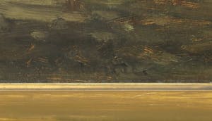 Niet of onleesbaar gesigneerd - (Tholen of Weissenbruch?) Olieverf op doek, Rivierlandschap met bootje (Groot!) kopen? Bied vanaf 1!