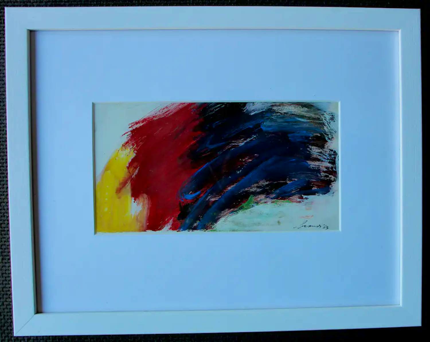 AcheterEugène Brands - Ingelijste gouache - 1963(nieuwe lijst!!)? Enchérissez de 995!
