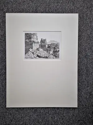 Han van Hagen - Fraai gedetailleerde droge naald Ets "Paricutin-vulkaan Mexico" gesigneerd kopen? Bied vanaf 48!