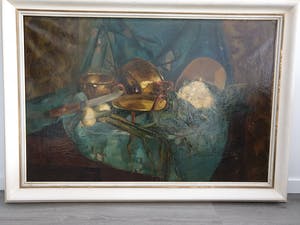 Lou Reelfs - Stilleven olieverf Lou Reelfs kopen? Bied vanaf 300!