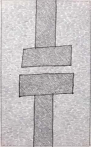 Jan Schoonhoven - Vorm, zeefdruk verkocht voor € 350!
