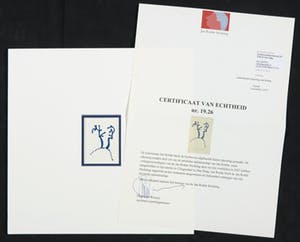 Jan Roede - Tekening, Zonder titel (met certificaat van echtheid!) kopen? Bied vanaf 50!