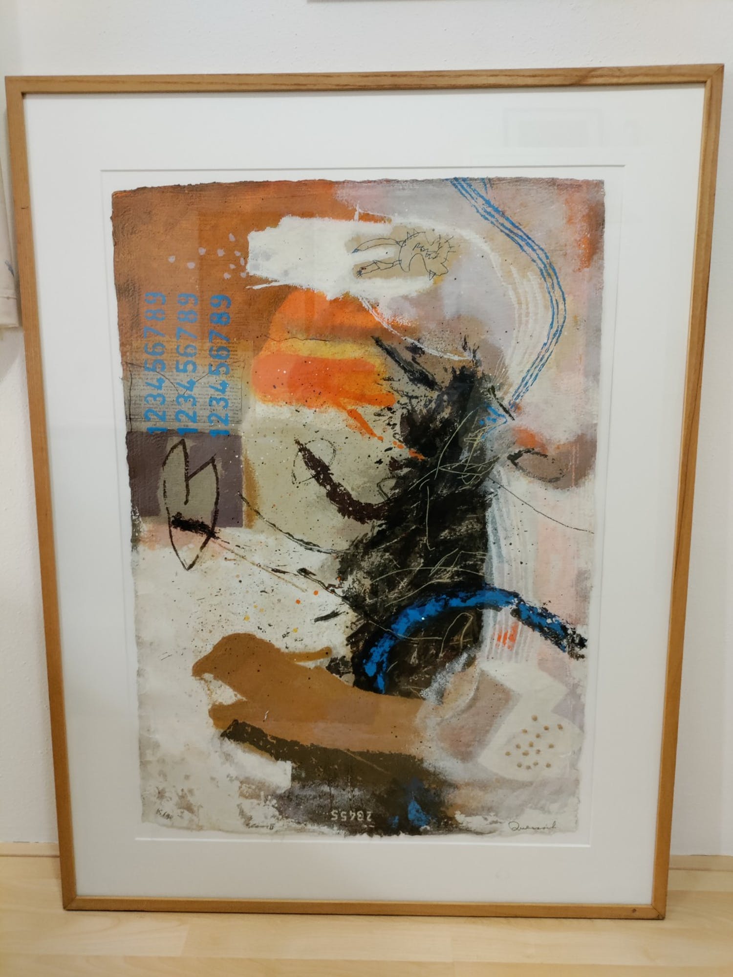 Mohammed Quraish zonder titel sold! View the auction result