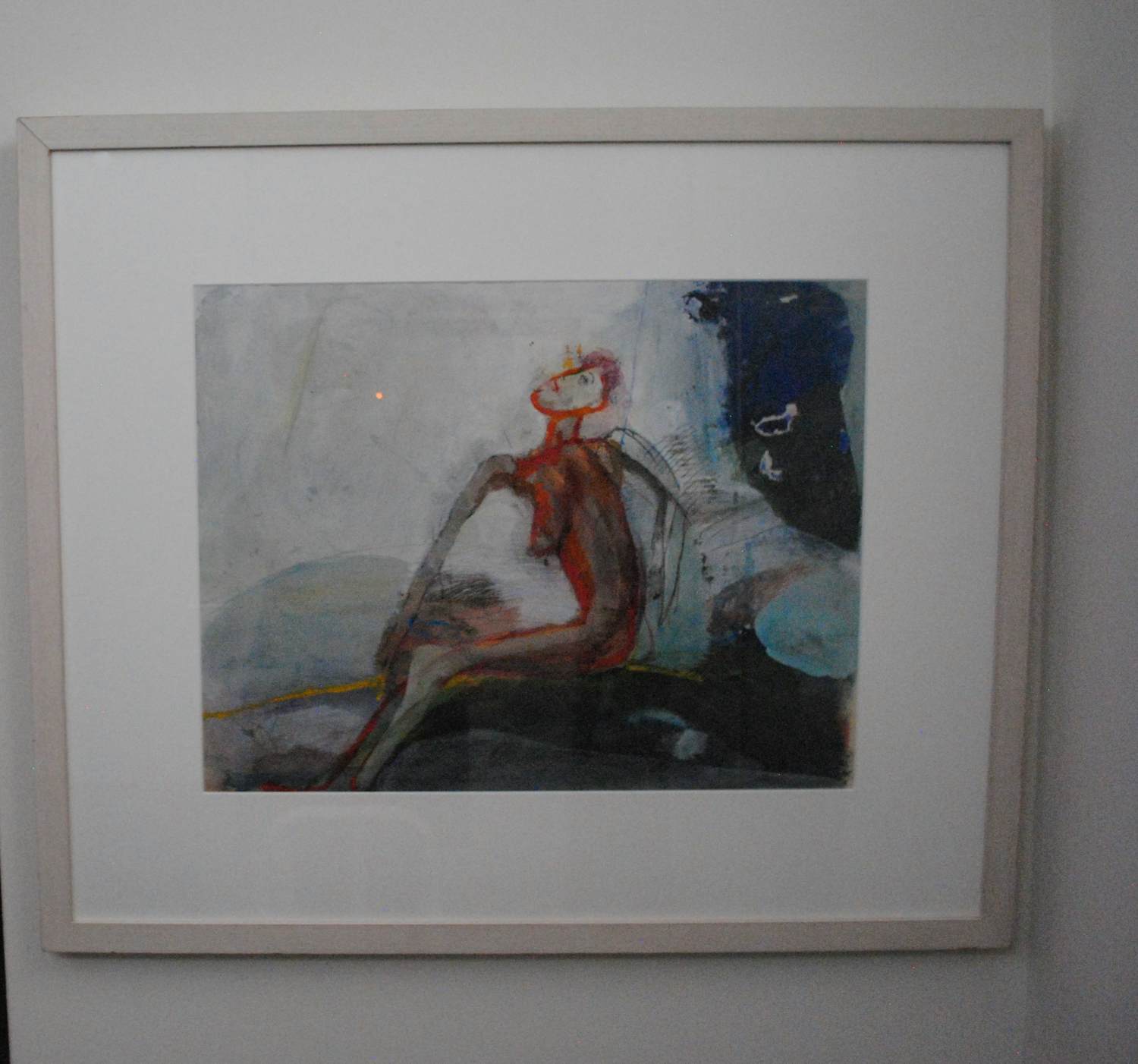 Pieter Defesche - Gouache 'Ontwaken' 1960-1970 kaufen? Bieten Sie von 700!