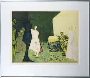 Constant - Ets en aquatint, Plaisir et Tristesse d'Amour: De bekering van Venus - Ingelijst verkocht voor € 1!