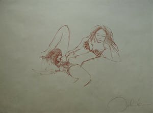 John Lennon - laatste kans litho from Bag One series 1970 "Erotic 5" mat kopen? Bied vanaf 79!
