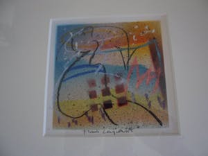 Frank Lengvenius - Zeefdruk. Titel, "Live I". kopen? Bied vanaf 35!