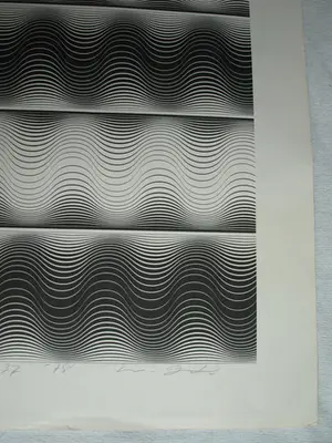 Niet of onleesbaar gesigneerd - Zeefdruk , Kinetisch , Op-Art – No 37 – gesigneerd - 1978 – 65 x 60 cm kaufen? Bieten Sie von 1!