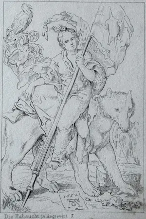 AcheterAlbrecht Durer - Konvolut Bildnisse und Allegorien 2 Blätter mit 8 Motiven? Enchérissez de 70!