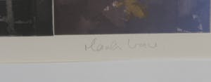 Martin Ware - Aquatint, Shaped Tuinlijck - Ingelijst kopen? Bied vanaf 35!