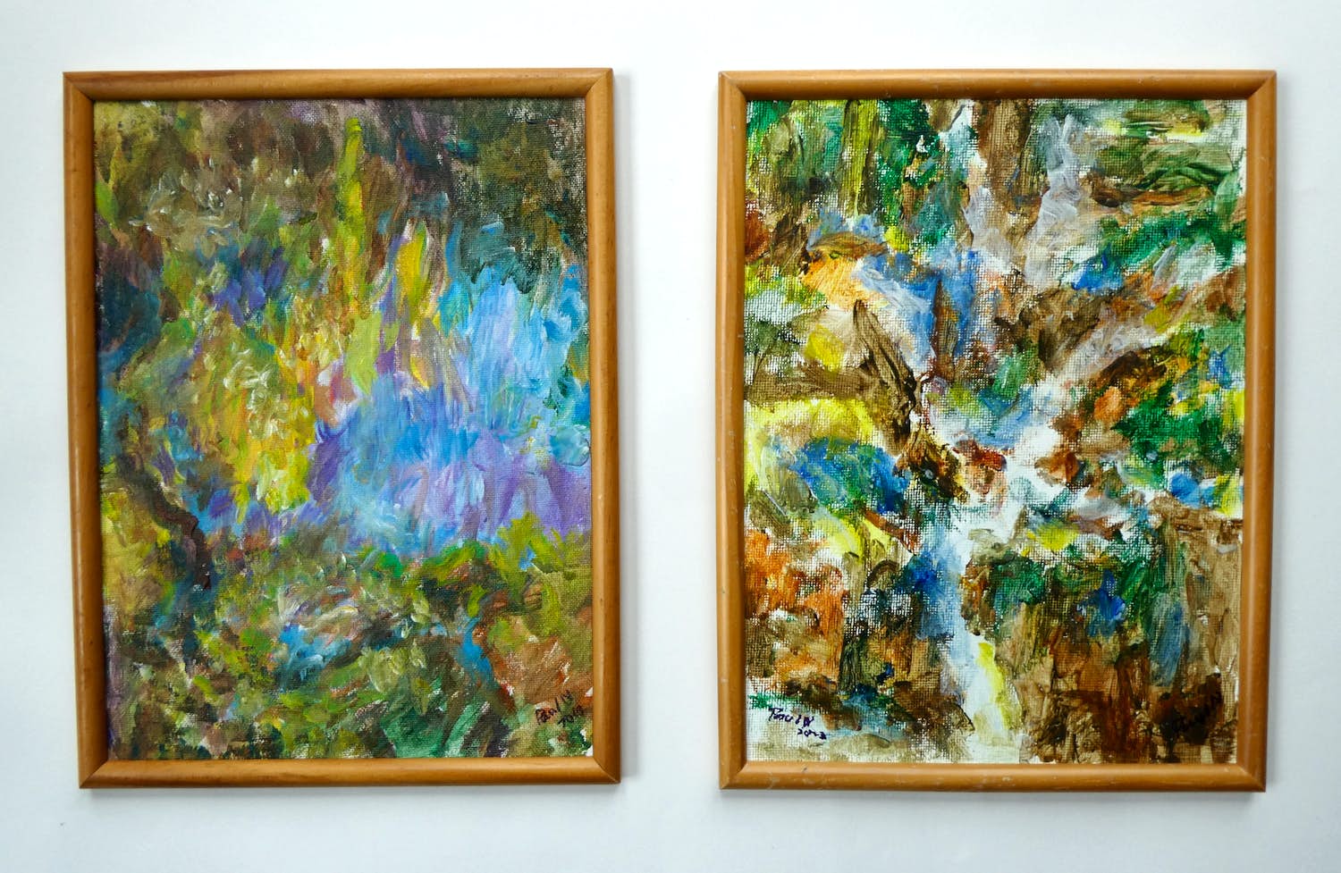 Paul Nieuwendijk - Het samenzijn van 2 impressionistische werken kopen? Bied vanaf 1!