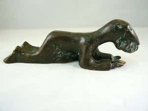 Brons (Onbekend) - Vogel mens verkocht voor € 35!