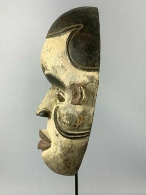 Dogon - 200355 - Rare Tribal used mask from the Idoma - Nigeria. kopen? Bied vanaf 25!