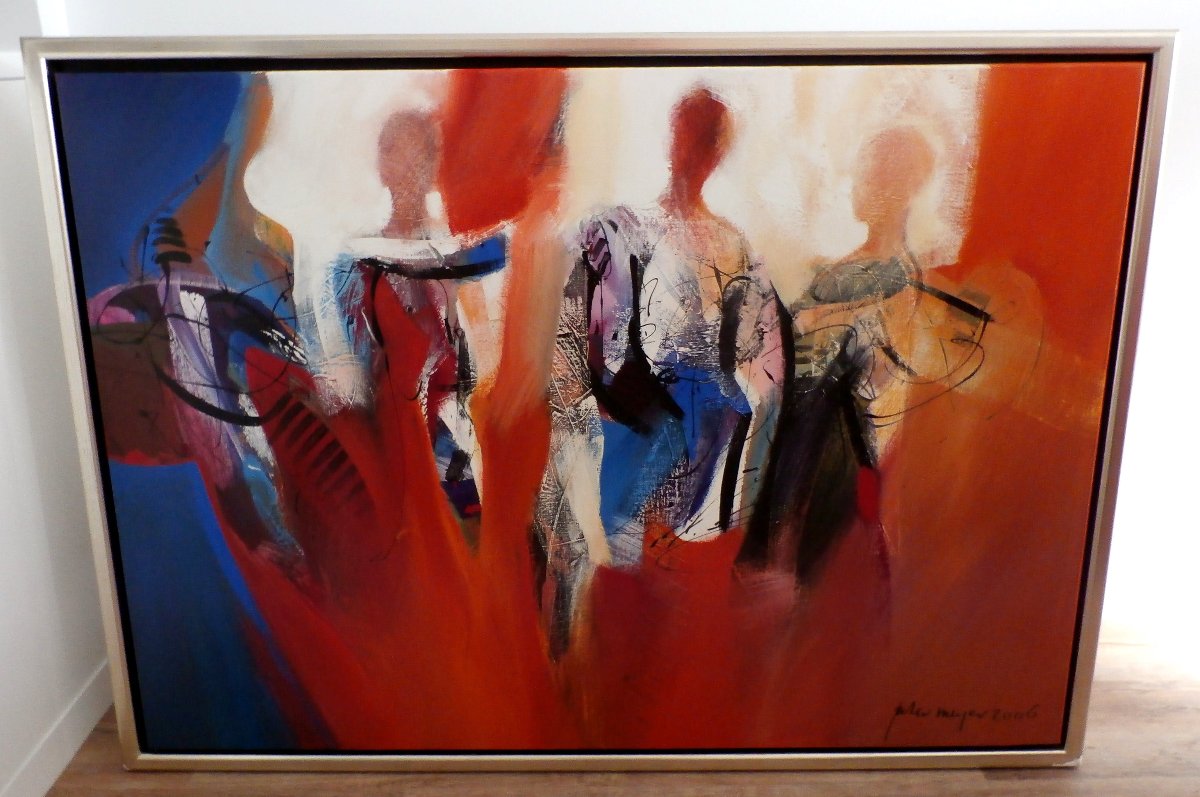 Peter Meijer - Olieverf op doek: Deus ex machina - 2006 kopen? Bied vanaf 575!