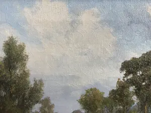 Willem Jacobus Alberts - Landschap in de Achterhoek. kopen? Bied vanaf 200!