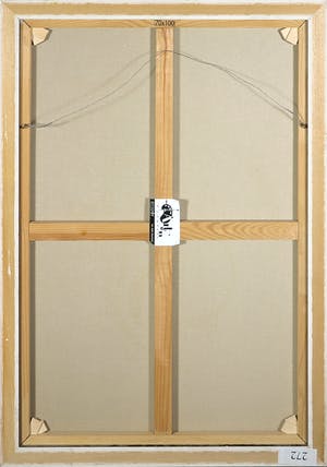 Niet of onleesbaar gesigneerd - Acryl op doek, Zonder Titel - Ingelijst (Groot) kopen? Bied vanaf 1!