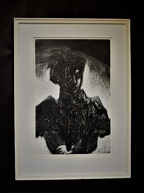 Theo Ros - "Travesti 1967" Uitgesproken werk van Amsterdamse Graficus kopen? Bied vanaf 1!