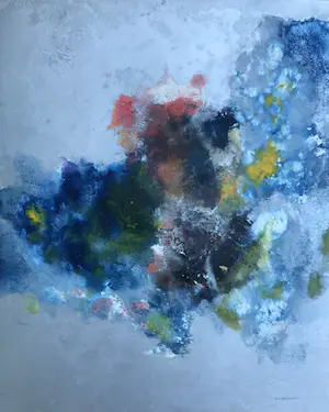 Bruno Dyckmans - Mooi origineel werk - "Fiery Planet 26" kopen? Bied vanaf 85!