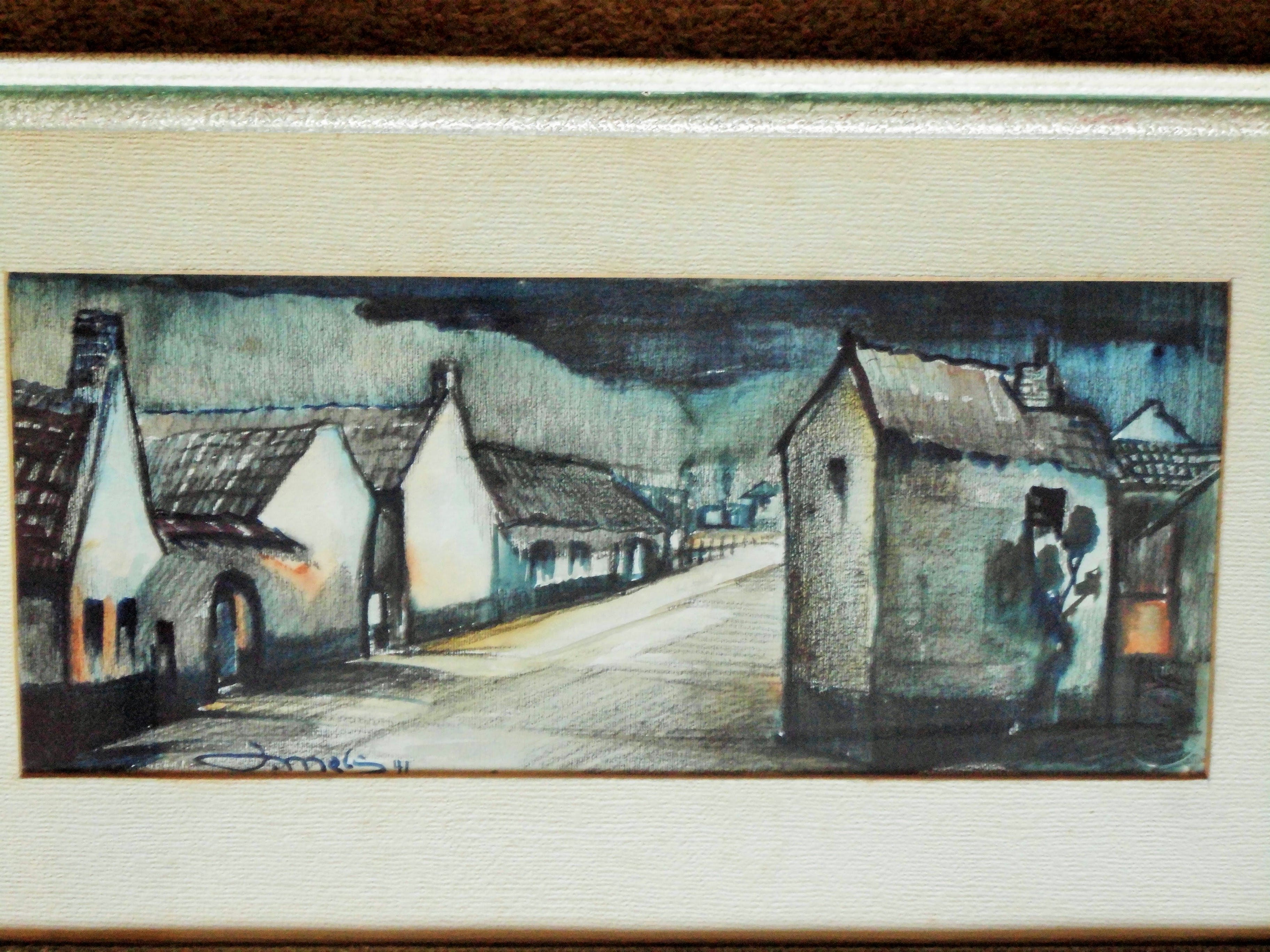 Jacques Mels - Aquarel - Landschap kopen? Bied vanaf 35!