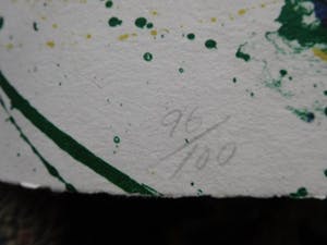 Sam Francis - "Mémoire de la Liberté" - Litho uit 1991 - gesigneerd en genummerd 96/100 kopen? Bied vanaf 2750!