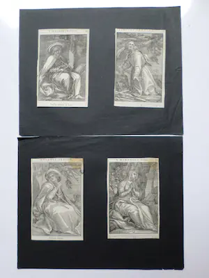 Abraham Bloemaert - 4 Houtsnedes naar A. Bloemaert door Christoffel van Sichem (II) kaufen? Bieten Sie von 1!