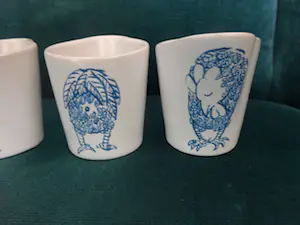 Jacques Tange - Schoonhoven keramiek : Kunstenaar van het jaar eierdoppen kopen? Bied vanaf 25!