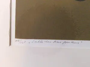 Willy Belinfante - Grote kleuren ets "salle des pas perdus / paleis van justitie" - bep. oplage kopen? Bied vanaf 58!