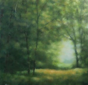 Hans Dolieslager - Olieverf op hardboard, Doorkijk I kopen? Bied vanaf 1!