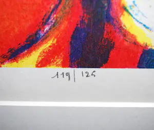 Jan Cobbaert - Jaar van het kind (1978) - mooi en zuurvrij ingelijste litho kopen? Bied vanaf 295!