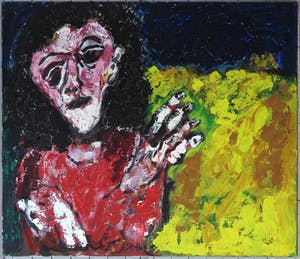 Jan Sierhuis - Olieverf op doek, Zomer (Groot) kopen? Bied vanaf 700!