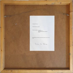 Kees de Vries - Abstracte compositie | Unica kopen? Bied vanaf 165!