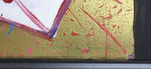 Jan Peter van Opheusden - Olieverf op doek, Zonder titel - Ingelijst (Zeer groot) kopen? Bied vanaf 350!