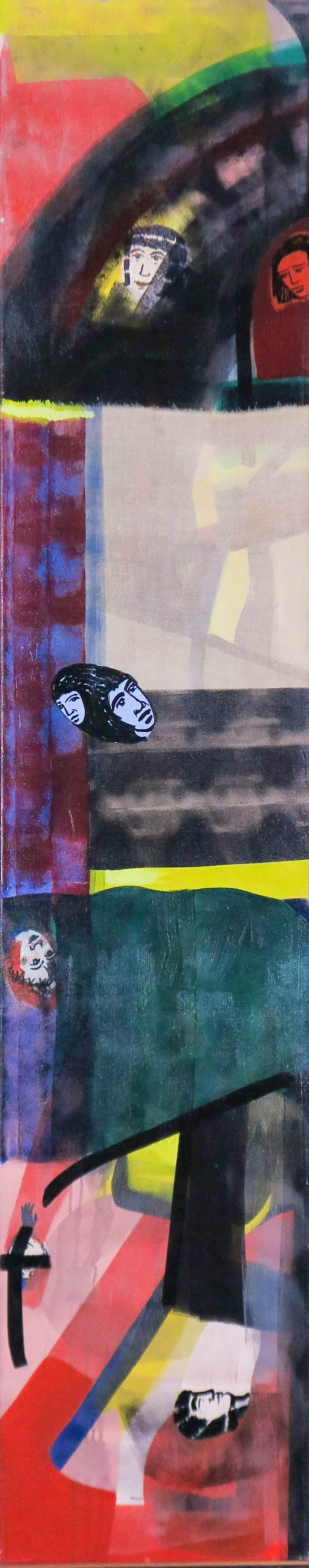 Rienke Enghardt - Acryl op doek, Zonder titel (Zeer Groot) kaufen? Bieten Sie von 80!