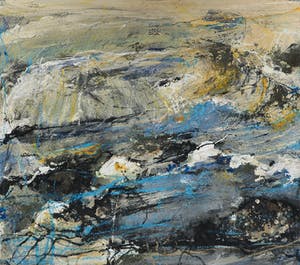 Claudia Tebben - Gemengde techniek op doek, Letas (Zeer groot) kopen? Bied vanaf 1000!