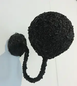 Michel Kourline - Meerdelig kunstobject / installatie,, La nuite tombee kopen? Bied vanaf 150!