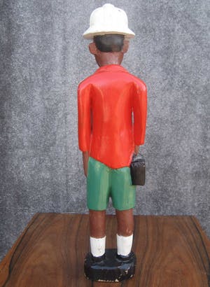 Baule - Koloniaal figuur, kantoorklerk. kopen? Bied vanaf 45!