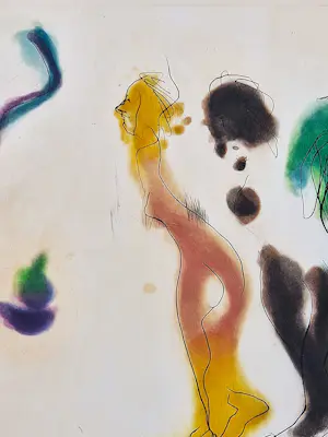 Ger Lataster - grote, in 1990 gemaakte Ets & Aquatint - zeer kleine oplage (25) - orig. lijst. kaufen? Bieten Sie von 81!