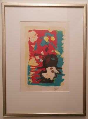 Karel Appel - Can we dance a landscape - gesingneerd - 95 ex. kopen? Bied vanaf 1!