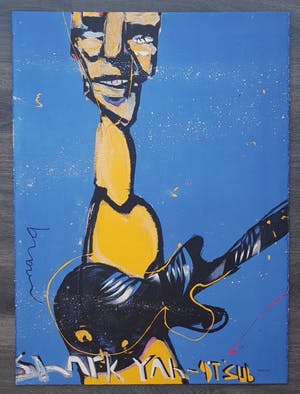Herman Brood - De band, complete serie van vijf zeefdrukken kopen? Bied vanaf 1250!