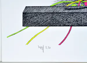 Paul Van Hoeydonck - Zeefdruk - Gesigneerd - 54x42 cm - 1977 kopen? Bied vanaf 90!