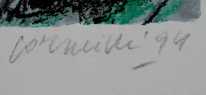 Corneille - Zeefdruk: Clown - 1994 kopen? Bied vanaf 225!